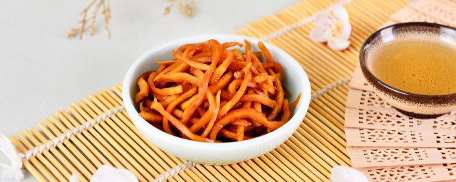 凉拌干丝的做法步骤(凉拌香干丝的做法)