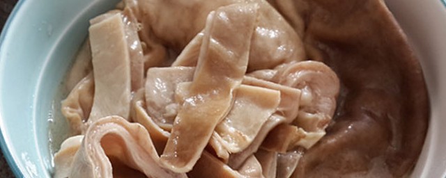 熟猪肚储存方法有哪些(生猪肚怎么保存才新鲜)