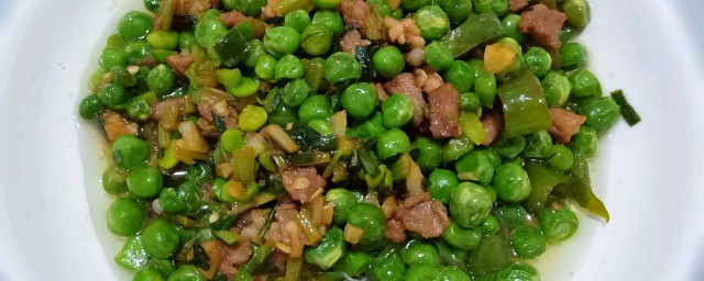 豆子炒肉的做法介绍(豆子炒肉是什么豆子)