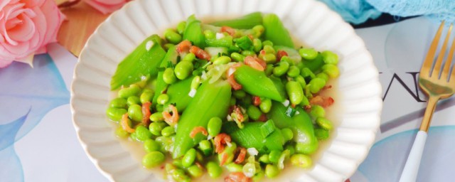 毛豆炒丝瓜怎么做(毛豆可以炒丝瓜吗)