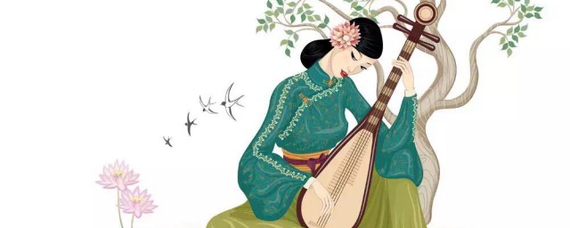 传统弹拨乐器琵琶简介(琵琶 弹拨)