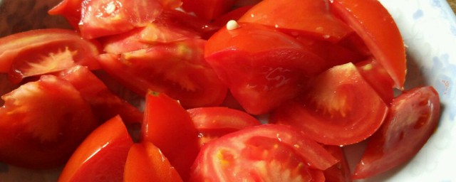 家常素炒西红柿的做法(西红柿炒素菜)