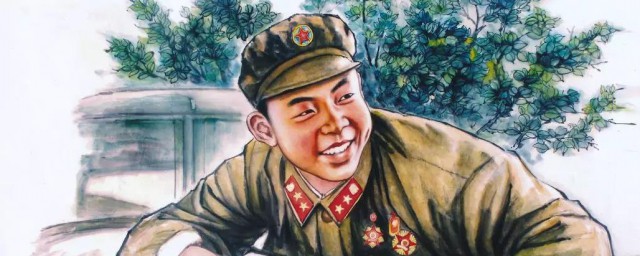 雷锋的简单画法