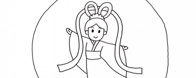 嫦娥的简单画法(嫦娥的简单画法好看的)