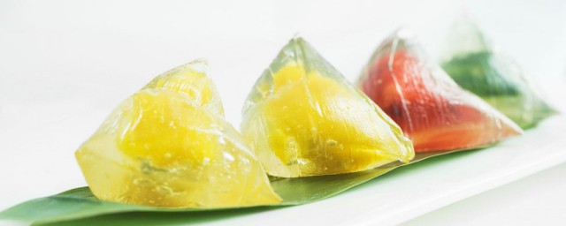 用什么做水晶粽(水晶粽子的做法)