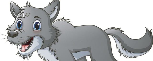 大灰狼简笔画教程(大灰狼怎么画简笔画图片)