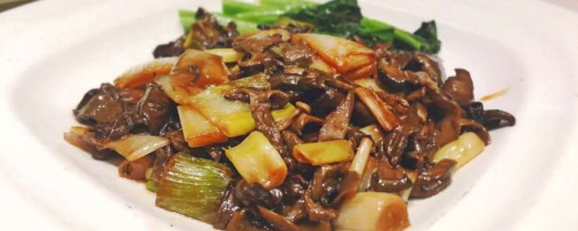 素炒台蘑的做法(台蘑怎么做菜)