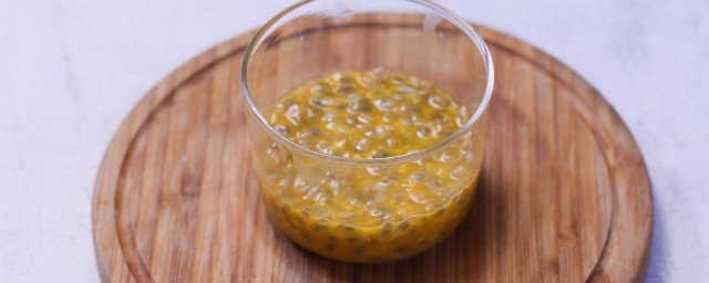 百香果冻撞奶如何做(水果撞奶怎么做)