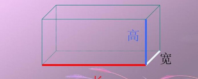 长方体的长宽高的位置(长方体的高长宽分别在哪个位置)