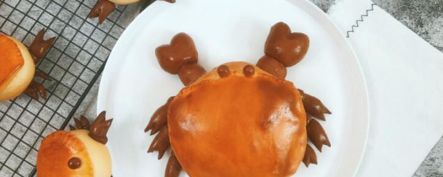 萌萌螃蟹面包如何做(小面包蟹怎么做)