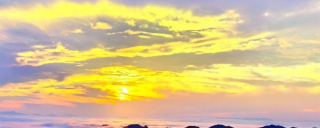 晚霞有哪些美妙的变化(晚霞的变化过程)