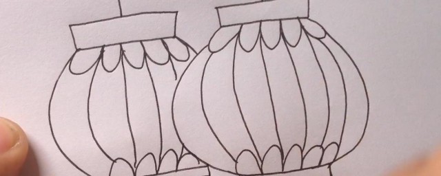 灯笼的简单画法(灯笼的简单画法美丽)