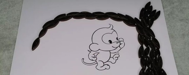 猴子的简单画法(猴子的简单画法加涂色)