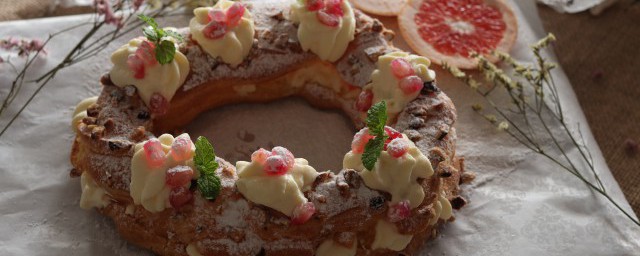 巴黎车轮泡芙做法