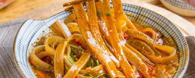 网红麻酱宽粉怎么做(麻酱宽粉怎么做好吃又简单)