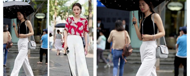 白色运动裤这样搭配清新又活泼(白色运动裤搭配什么样的衣服好看)