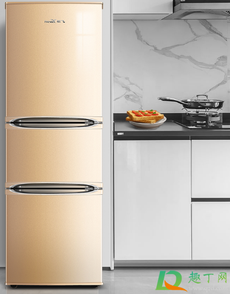 三层冰箱中间一层是放什么的(三层冰箱中间)