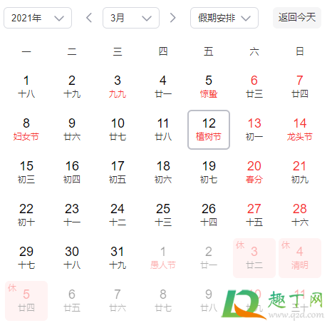 2021年植树节是第几个植树节(2021年第几次植树节) 2021年植树节是第几个植树节(2021年第几次植树节)