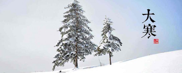 大寒的季节特征(大寒是哪个季节的节气)