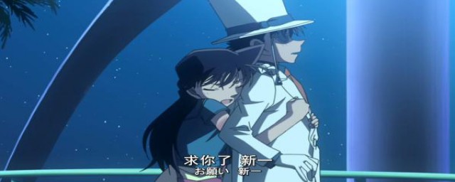 名侦探柯南新一表白小兰是具体哪一集(小兰在柯南面前竟然向新一告白了!!!)