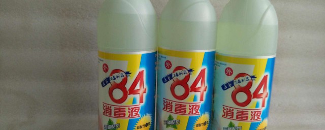84消毒液室内喷洒比例(室内喷洒84消毒液稀释比例)