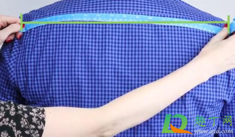 肩宽怎么量标准图(肩宽怎么量标准图从哪量)