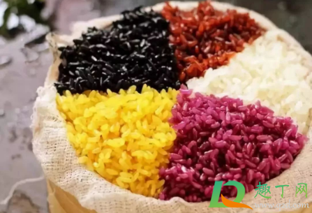 五彩米饭是哪五种材料(五彩米饭的营养价值)