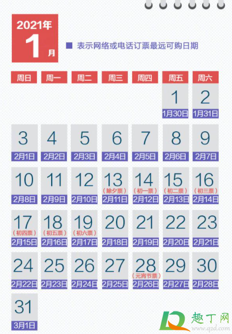 2021春运第一天是几号(2021春运从几号开始)