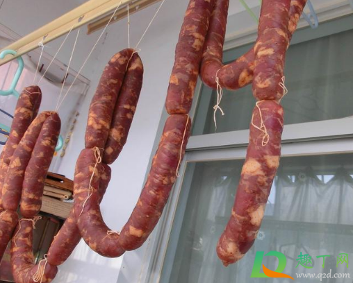 ​香肠灌了没有太阳可以吹干吗