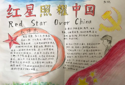 红星照耀中国手抄报高清图片2021(红星照耀中国手抄报高清图片 简笔画)