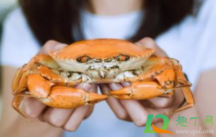 青蟹变红色可以吃吗(螃蟹里面青色能吃吗) 青蟹变红色可以吃吗(螃蟹里面青色能吃吗)