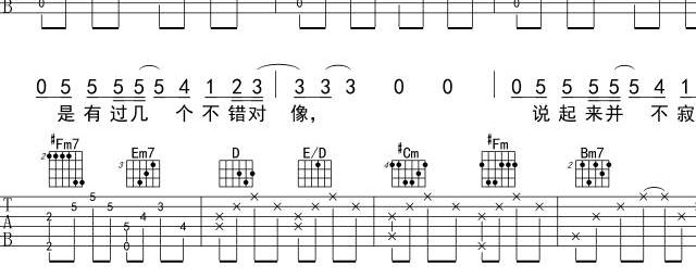 看了谱子也不一定会的吉他谱(会不会歌曲的吉他谱)