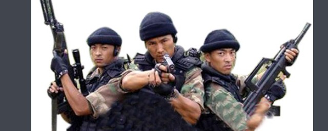 剧中百里挑一的特战队员真牛