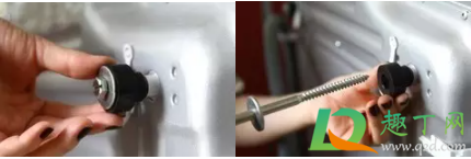 洗衣机固定螺丝在哪里(滚筒洗衣机固定螺栓在哪里)