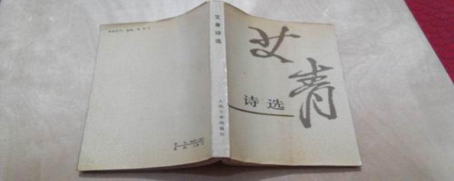 看完艾青诗选感受(艾青诗选的感受)