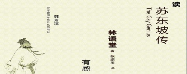 看完苏东坡传感受(苏东坡传感悟心得)