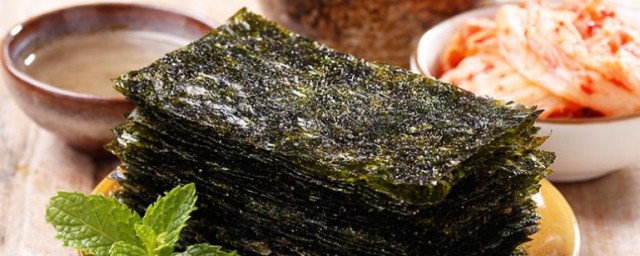 海苔有什么营养(海苔有什么营养宝宝吃了)