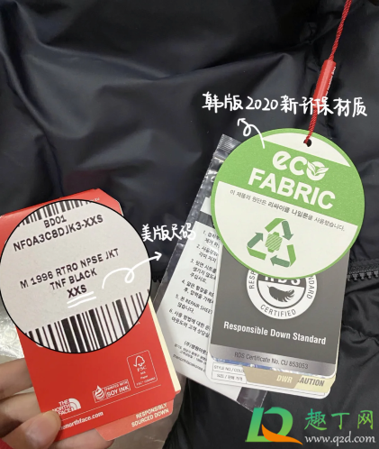 北面1996美版和韩版区别(北面1996美版跟韩版的区别) 北面1996美版和韩版区别(北面1996美版跟韩版的区别)