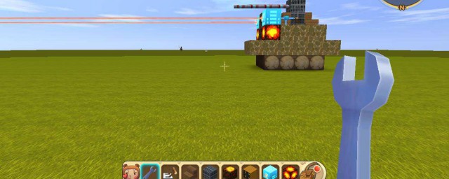 3步做迷你世界导弹车(迷你世界怎么做防空导弹车)