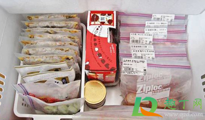 冰箱冷冻层的东西能放多久(冰箱多久能冷冻住)