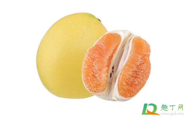 柚子肉颜色不一样能吃吗(柚子是橘色的肉能吃不)
