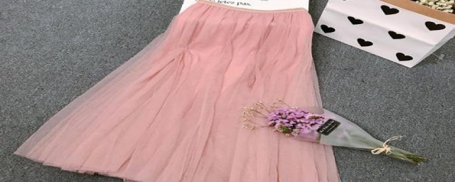 粉色半身裙搭配图片 成为美丽的小公主