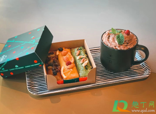 星巴克2020圣诞缤纷蛋糕礼盒多少钱(星巴克的圣诞新品多少钱)