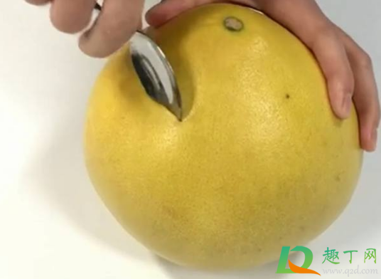 柚子不用刀怎么开(没水果刀怎么开柚子) 柚子不用刀怎么开(没水果刀怎么开柚子)