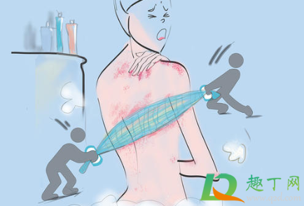 搓澡巾会把皮肤搓坏吗(搓澡巾会不会伤皮肤)