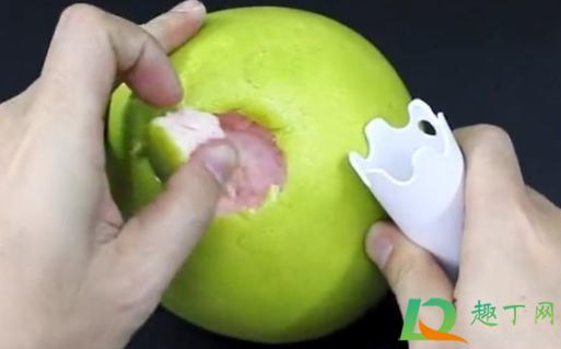 柚子不用刀怎么开(没水果刀怎么开柚子) 柚子不用刀怎么开(没水果刀怎么开柚子)