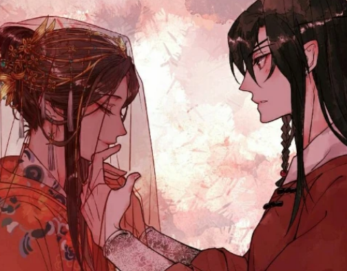 动漫天官赐福花怜cp壁纸超清无水印(天官赐福花怜cp头像超清)