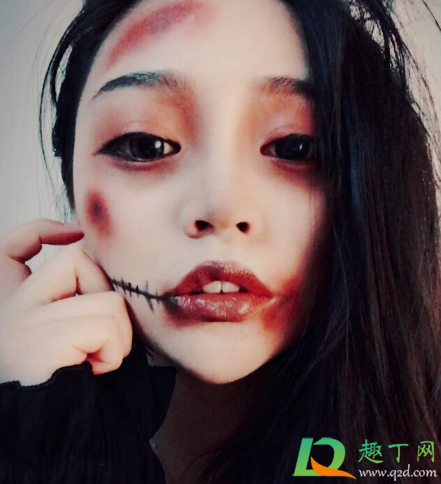 2020万圣节新手怎么画鬼脸可爱(万圣节的脸怎么画)