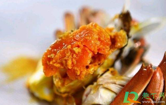 蟹黄结块是不是蒸老了(蟹黄蒸熟了是什么样的) 蟹黄结块是不是蒸老了(蟹黄蒸熟了是什么样的)