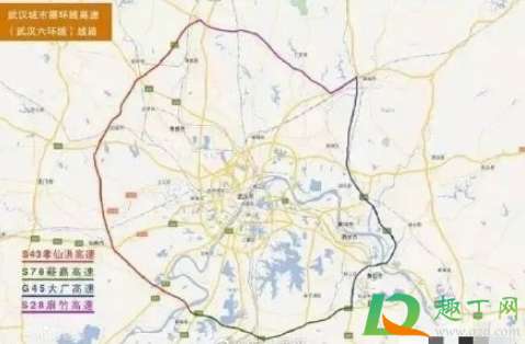 武汉六环经过哪些地方(武汉六环包括哪些城市) 武汉六环经过哪些地方(武汉六环包括哪些城市)